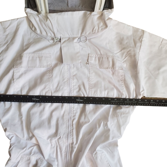 NWT Beekeepers 100% Cotton Coverall With Detachable Folding Veil Size XL - Picture 8 of 16